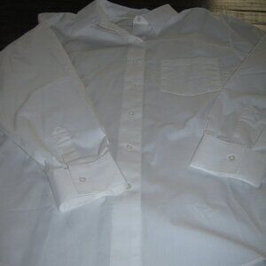 NNW Foxcroft Wrinkle Free White Blouse - Size 16